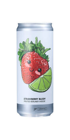 Brewski Strawberry Blush Fruited Berliner Weisse