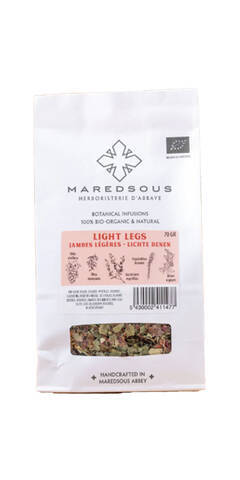 Maredsous Infusion Jambes Légères BIO 70gr