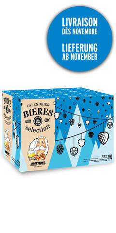 Calendrier Bières Sélection AMSTEIN