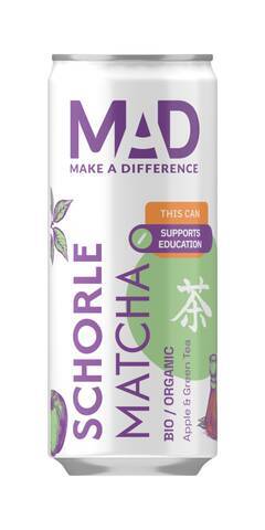 MAD Schorle Matcha Bio