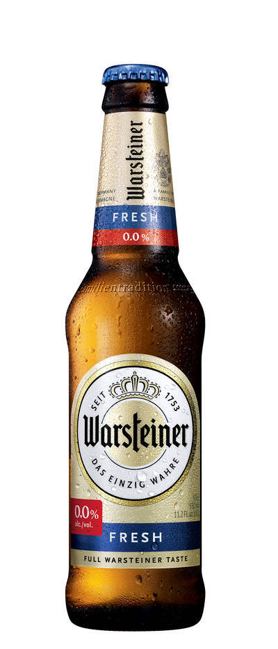 Warsteiner Fresh 0.0% (Sans Alcool)
