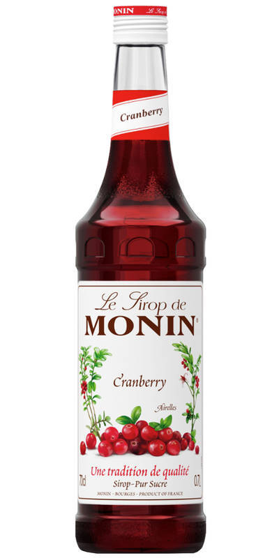 Monin Sirop Cranberry
