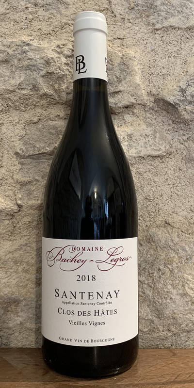 Santenay Clos des Hâtes 2020/2022 Domaine Bachey-Legros