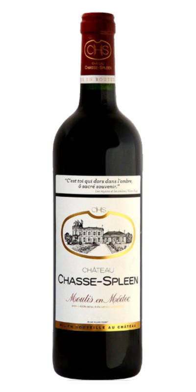 Chasse-Spleen 2018 Moulis-en-Médoc Céline Villars Foubet *