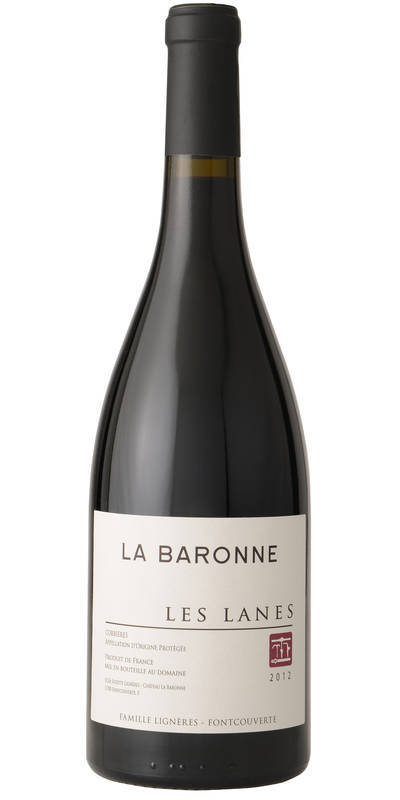 Les Lanes 2020/2021 AOP Corbières rouge Château La Baronne