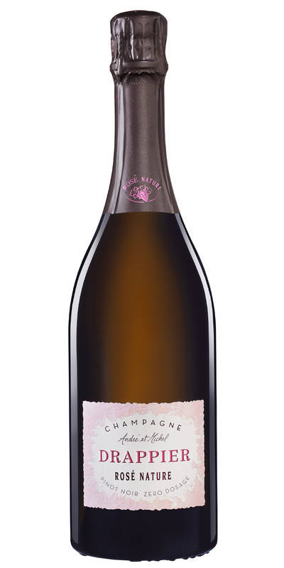 Rosé Brut Nature Zéro Dosage Champagne Drappier