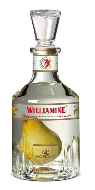 Morand Williamine avec la poire