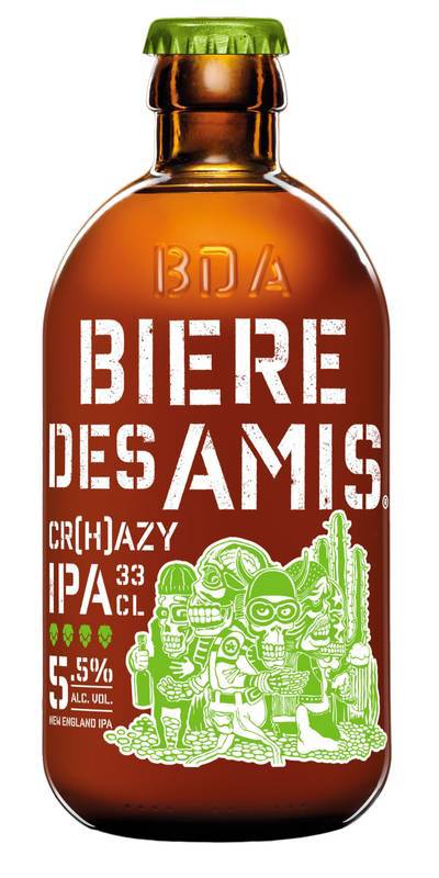 Bière des Amis Cr(h)azy IPA