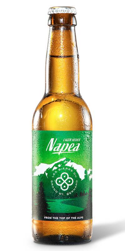 Napea Lager les Bières du Grand-Saint-Bernard * 