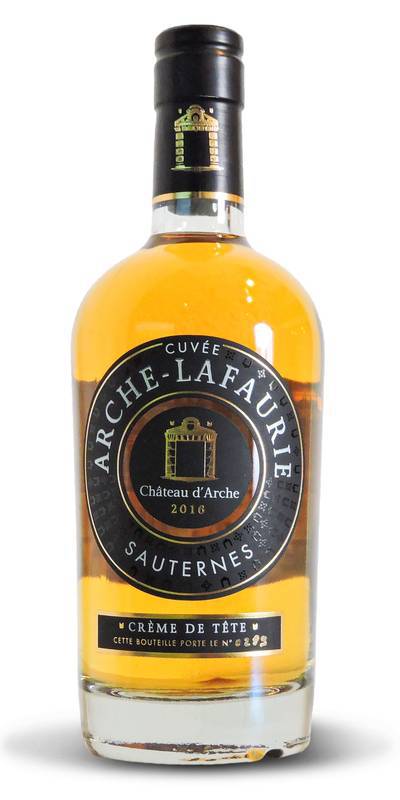Cuvée Arche Lafaurie 2016 Crème de tête Sauternes