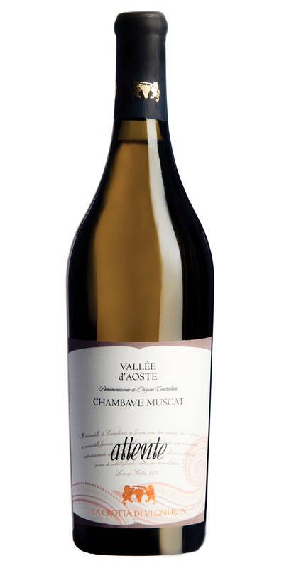 Attente Chambave Muscat 2021/2022 Vallée d'Aoste DOC La Crotta di Vegneron Coop. Agr.