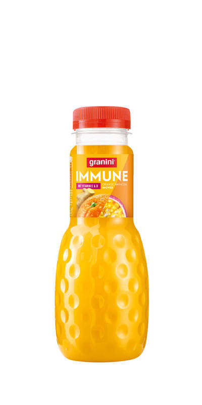 Granini Immune Orange-Passion-Gingembre/Orange-Maracuja-Ingwer)