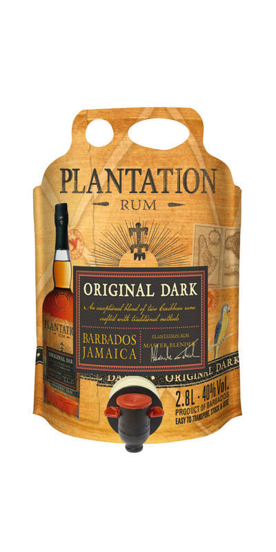 Plantation Original Dark Jamaica Barbados Rum Ecopouch