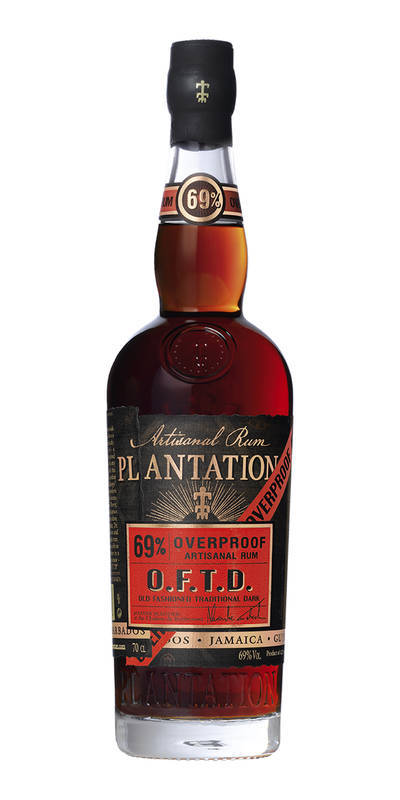 Plantation Overproof OFTD Barbados Jamaica Guyana Rum