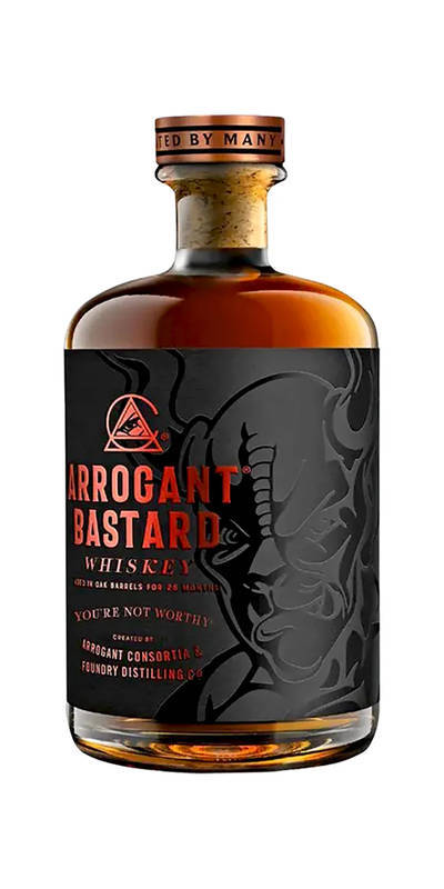 Arrogant Bastard Whiskey Stone