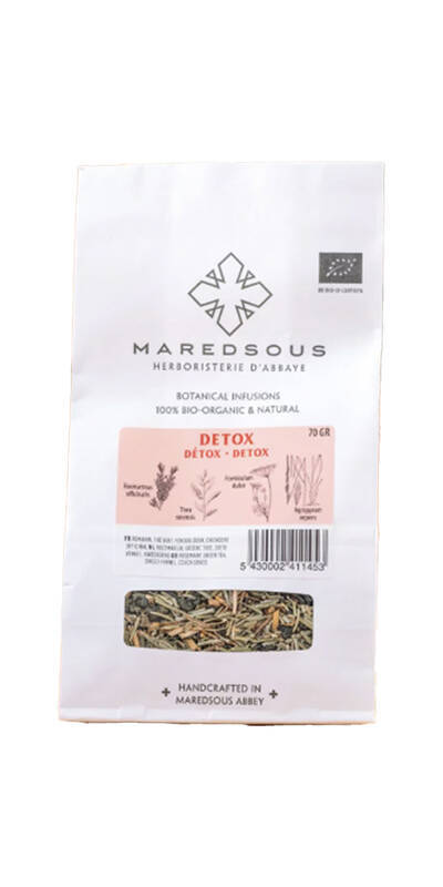 Maredsous Infusion Détox Bio 70gr.