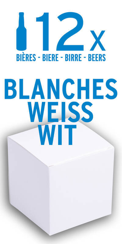 Pack découverte - 12 bières blanches